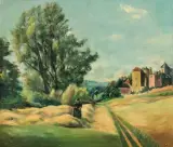 Henryk Hayden, PODMIEJSKI PEJZAŻ FRANCUSKI