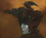 BEZ TYTUŁU by Zdzisław Beksiński, 1976, olej, płyta, offered Jun 2011
