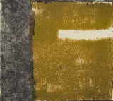Stefan Gierowski, Bez tytułu, 1960, monotypia barwna, papier