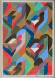 Marek Dzienkiewicz, Kompozycja, 2010, kredki, papier