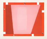 Kompozycja abstrakcyjna by Jerzy Nowosielski, 1995, serigrafia barwna, papier, sold Apr 2011