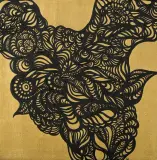 Izabela Ołdak, Passion, 2010, akryl, płótno