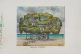 Baranek Helgoland by Jacek Yerka, 2009, kredki barwne, ołówek, karton, sold Apr 2011