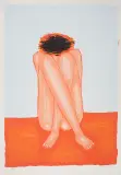 Skulona by Jerzy Nowosielski, 1997, serigrafia barwna, karton, sold Mar 2011