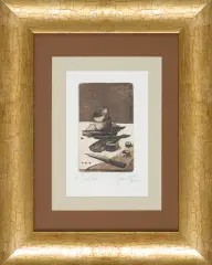 Sushi by Tadeusz Michał Siara, 2004, akwaforta, akwatinta sepiowa, papier, sold Mar 2011