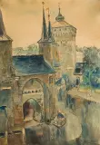 Władysław Jarocki, BARBAKAN I BRAMA FLORIAŃSKA W KRAKOWIE