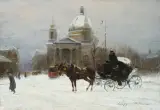 Czesław (I. Zygmuntowicz) Wasilewski, ZIMA NA PLACU TRZECH KRZYŻY