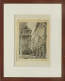 Dariusz Wasowicz, WĄSKI DUNAJ, akwaforta, papier