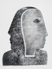 Jolanta Johnsson, Oni, 1998, litografia, papier