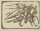 Zdzisław Jurkiewicz, Sytuacja IX, 1962, technika mieszana, papier