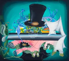Tango by Robert Listwan, 2010, akryl, płótno, sold Feb 2011