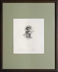 Kabaret Piwnica pod Baranami by Krzysztof Witold Skórczewski, 2001, miedzioryt, papier, sold Feb 2011