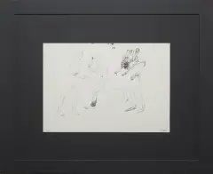 Jacek Gaj, c.ś.n.j.p.r. IV, 1980, tusz pióro, papier