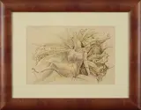 Anna Ewa (Hannah) Miarczyńska, Motyl, 2005, tusz, papier