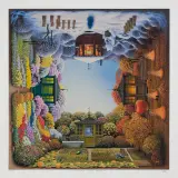 Cztery pory roku by Jacek Yerka, giclée, papier, offered Jan 2011