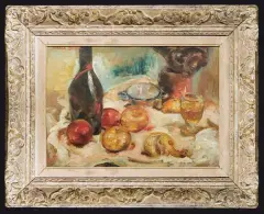 Martwa natura by Salcia Bahnc, przed 1928, olej, płótno, sold Dec 2010