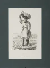 Aleksander Orłowski, SPRZEDAWCA RYB 1826, litografia, papier