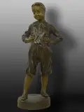 Émile Laporte, Mały gawrosz, brąz patynowany