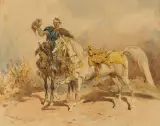 Juliusz Kossak, KOZAK Z LUZAKIEM