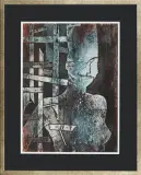 Karol Bnin Bniński, Akt, 1968, collage, papier