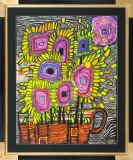 HOMMAGE A VAN GOGH by Friedensreich Hundertwasser, 1998, offset barwny, papier, offered Nov 2010