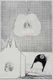 Andrzej Kabała, Z drugiej ojczyzny, 1973, litografia, papier