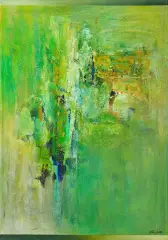 Krzysztof Rećko-Rapsa, Bez tytułu, 2007, technika własna, płótno