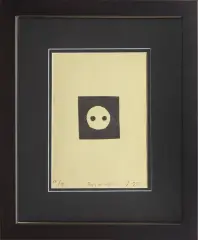 Bez tytułu by Rafał Bujnowski, 1999, linoryt, papier kremowy, offered Oct 2010