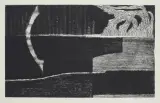 Edmund Piotrowicz, Ogień, 1971, sucha igła, ruletka, papier kremowy