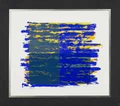 Leon Tarasewicz, Bez tytułu, 2002, serigrafia barwna, papier
