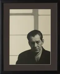 Jerzy Dorys, Autoportret, fotografia czarno-biała