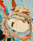 Filip Gruszczyński, Arena II, 2010, olej, płótno
