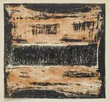 Stefan Gierowski, Bez tytułu, 1960, monotypia, papier