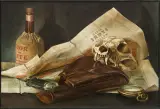 Krzysztof Krzywdziak, Podróż do Indii I, 1986, olej, płótno