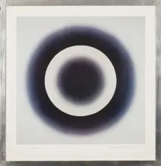 Wojciech Fangor, M 74, 1970-2001, serigrafia barwna, papier