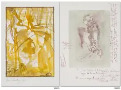 Pejzaż wewnętrzny VIII by Jacek Walusiak, 2000, akwarela, tusz, pióro, papier, sold Aug 2010