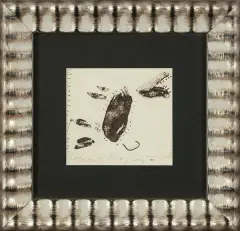 Kompozycja by Stanisław Wejman, akwaforta, papier, sold Aug 2010