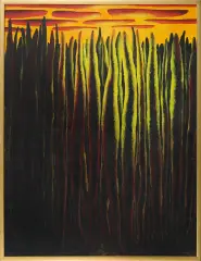 Wojciech Ćwiertniewicz, Bez tytułu (49), 1988, olej, płótno