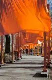 Bramy, Central Park, New York City by Christo, 1979-2005, offset barwny, papier, sold Jul 2010