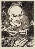 Frans Masereel, Portret mężczyzny