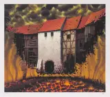 Wielki odlot by Jacek Yerka, 1997, giclée, papier, sold Jul 2010