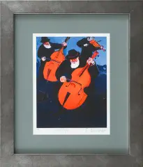 Edward Dwurnik, Galicja, ok. 1999, serigrafia barwna, papier