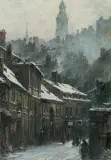 Władysław Chmieliński, WARSZAWA. WIDOK STAREGO MIASTA OD STRONY WISŁY