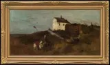 Józef Brandt, OBOZOWISKO KOZAKÓW. WIECZÓR