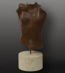KEA by Igor Mitoraj, 1979, brąz, podstawa ze sztucznego kamienia, sold Jun 2010