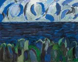 PEJZAŻ by Tadeusz Dominiku, 2007, olej, płótno, offered Jun 2010