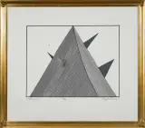 Stanisław Fijałkowski, 31 VII 76/19 I 95, serigrafia, papier