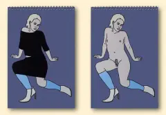Agata Bogacka, Bez tytułu, 2002, serigrafia barwna, papier, folia, spirala metal