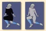 Agata Bogacka, Bez tytułu, 2002, serigrafia barwna, papier, folia, spirala metal