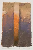Pejzaż podzielony by Ewa Latkowska-Żychska, 2008, technika własna, papier ręcznie czerpany, sold Apr 2010